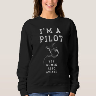 Camiseta Ideias-Piloto Mulheres E Aviador Feminino Para Pil