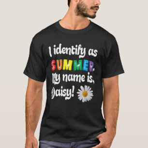Camiseta IDENTIDADE DE GÊNERO VERÃO  Flores de Margarida Ja