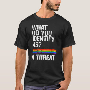 Camiseta Identificar como uma ameaça