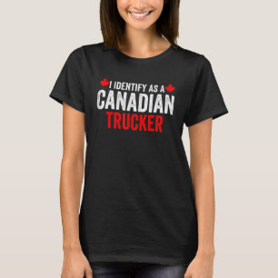 Camiseta Identifico-Me Como Um Comboio Da Liberdade De Cami