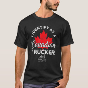 Camiseta Identifico-Me Como Um Comboio Da Liberdade De Cami