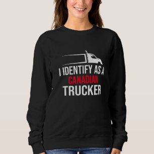 Camiseta Identifico-Me Como Um Transportador Canadense Supp