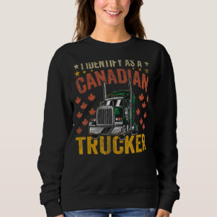 Camiseta Identifico-Me Como Um Transportador Canadense Supp