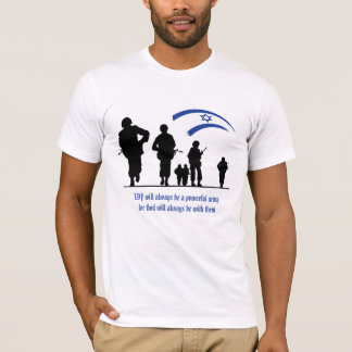 CAMISETA IDF: UM EXÉRCITO PODEROSO DO DEUS