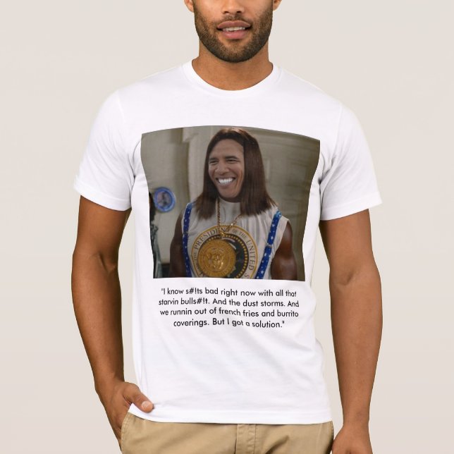Camiseta Idiocracy Obama (Frente)