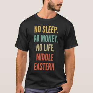 Camiseta Idiomas do Oriente Médio Estudos Sem Dormir Sem Di