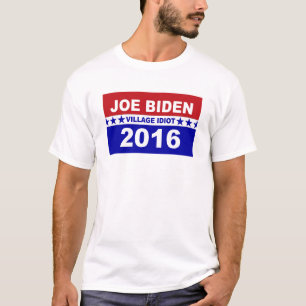 Camiseta Idiota 2016 da vila de Joe Biden