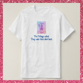 Camiseta Idiota da Vila Funny