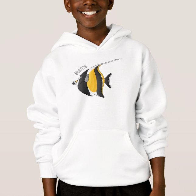 Camiseta Idiota de desenho animado (Frente)