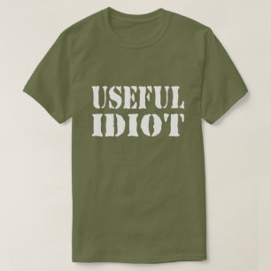 CAMISETA IDIOTA ÚTIL