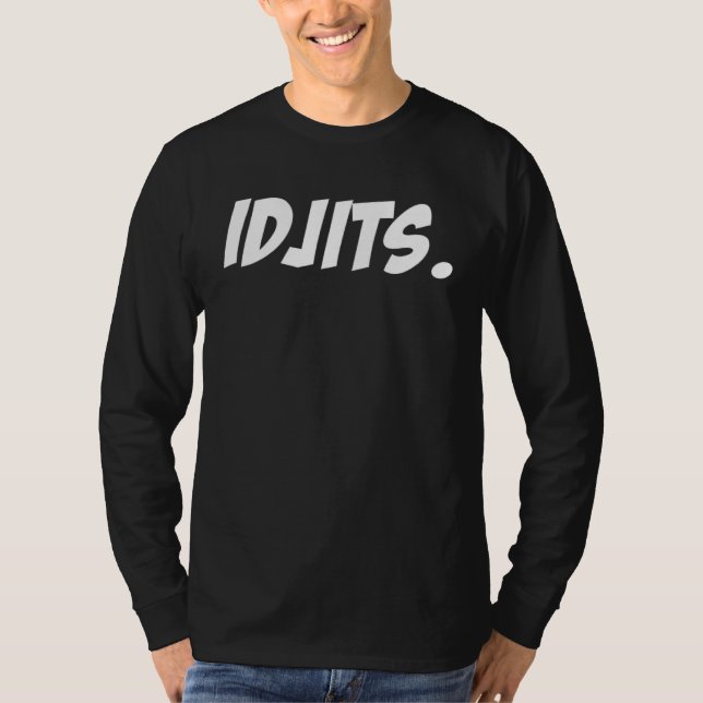 Camiseta Idjits  Gíria Sulista (Frente)