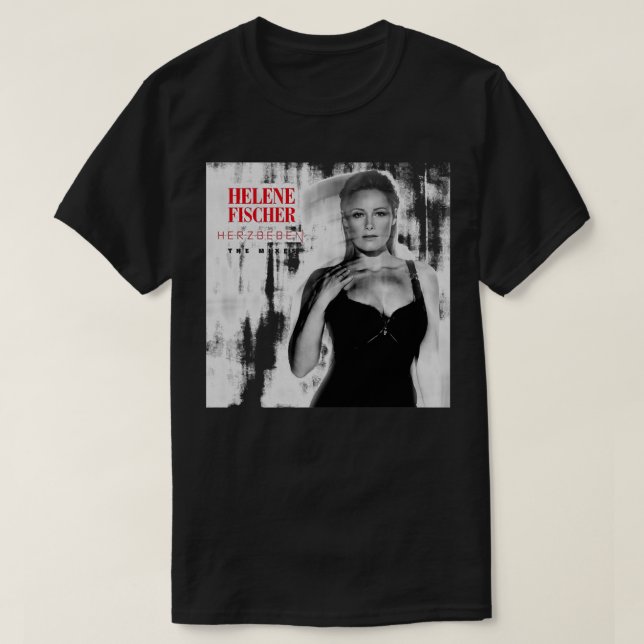 Camiseta Idol Oferece-Lhe A Famosa Helene Beaulinda Fischer (Frente do Design)