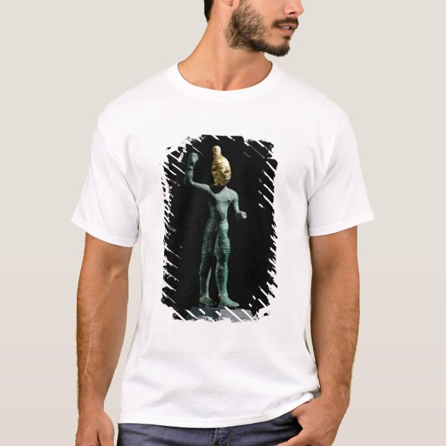 Camiseta Ídolo do Baal do deus da tempestade, de Syria, (Frente)