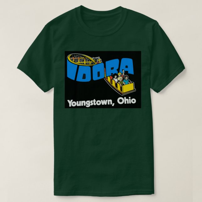 CAMISETA IDORA PARK -- YOUNGSTOWN, OH  (Frente do Design)
