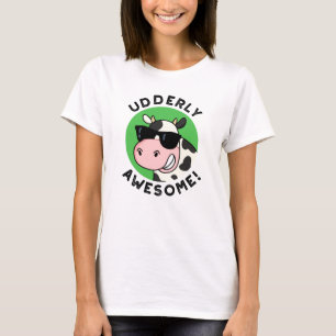 Camiseta Idosos Incrível Cow Pun