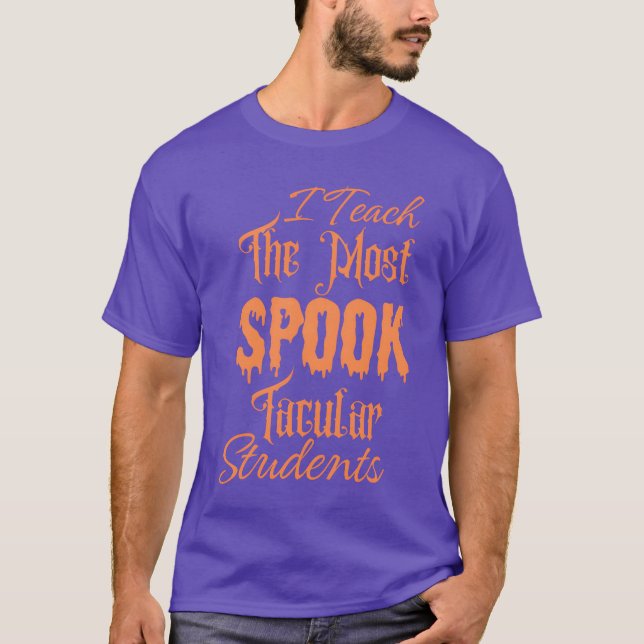 Camiseta Ieachhe Mais Spooktacular Estudantes (Frente)