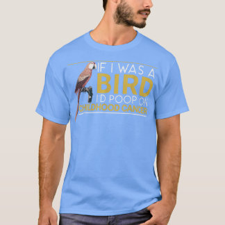 Camiseta If I Was A Bird I'd Poop On Childhood Cancer Aware