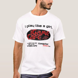 Camiseta iGameCafe - o jogo de i gosta de uma menina (o