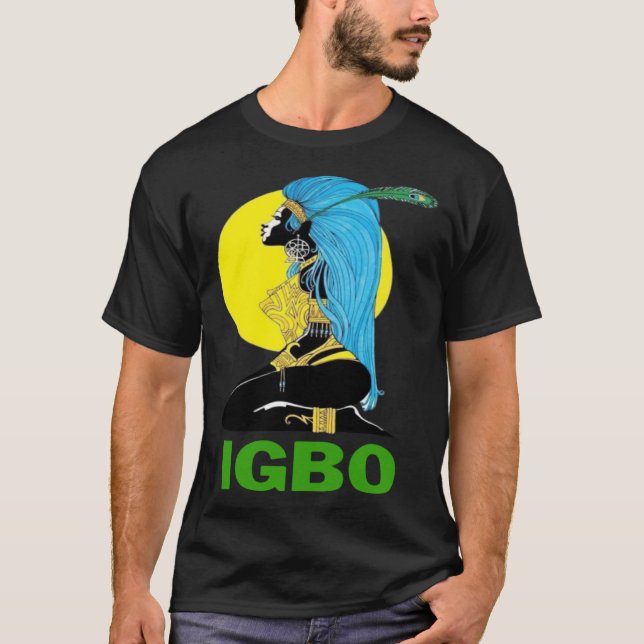 Camiseta Igbo Girl  Cute Nigerian Girl Of Nigeria (Frente)