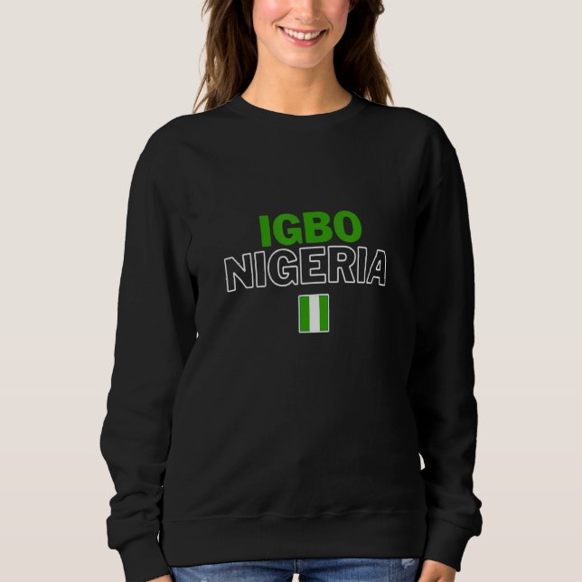 Camiseta Igbo Nigéria - Ancestrais Gloriosos Tr Africano Or (Frente)