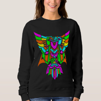 Camiseta Iggy, Águia Estilo Aztec, Abstrato, Reparo