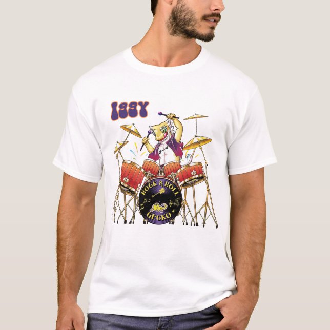 Camiseta Iggy com a banda (Frente)