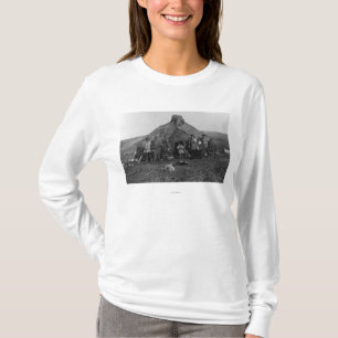Camiseta Iglu Eskimo perto de Nome, fotografia de Alaska