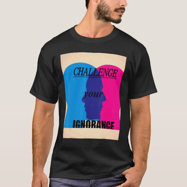 Camiseta Ignorância criativa (Frente)