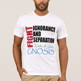 Camiseta Ignorância da luta com Gnosis