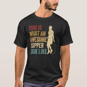 Camiseta Ignorando Corda Saltando Corda Corda Corda Corda I