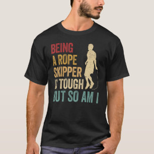 Camiseta Ignorando Corda Saltando Corda de Corda