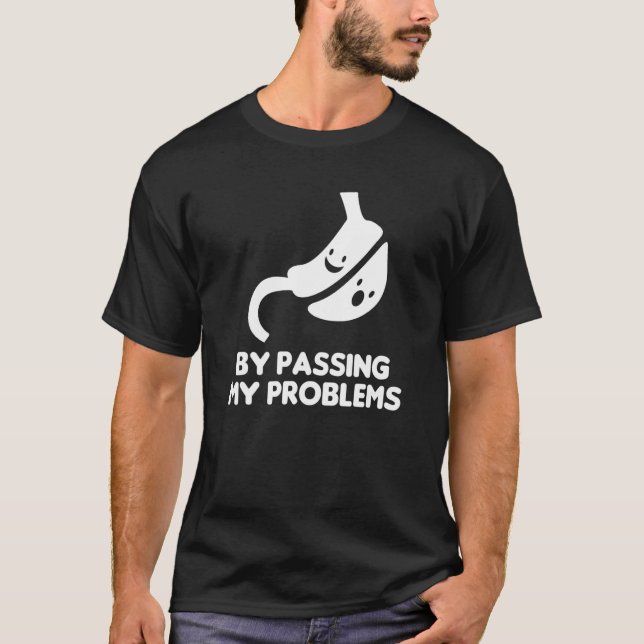 Camiseta Ignorando Meu Problema Cirurgia Bariátrica Sur Gás (Frente)