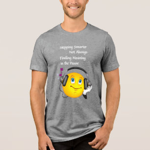 Camiseta "Ignorando palavras mais inteligentes, nem sempre: