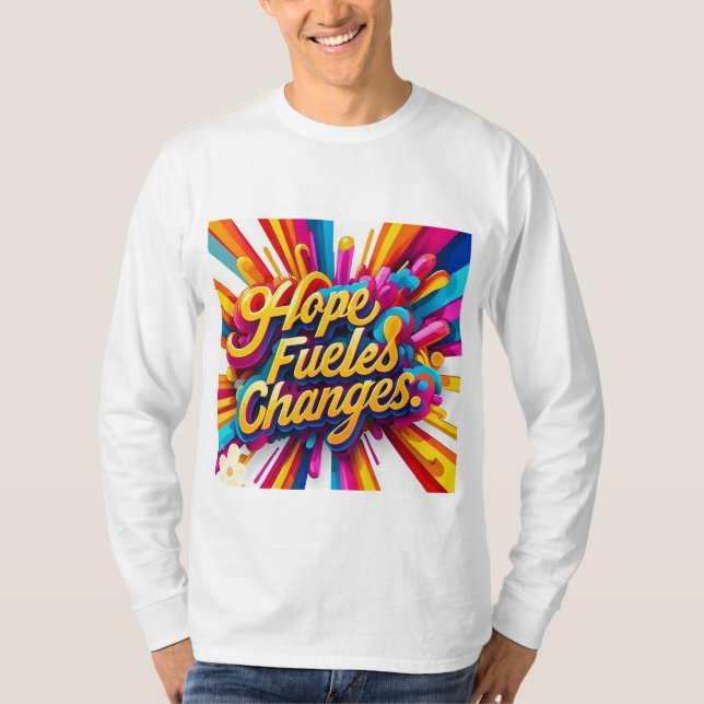 Camiseta "Ignorar a mudança" (Frente)