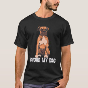 Camiseta Ignorar minha Bree de Cachorro Engraçado do Treina