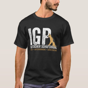 Camiseta IGP Deutscher Schäferhund Fährte Unterordnung Sc
