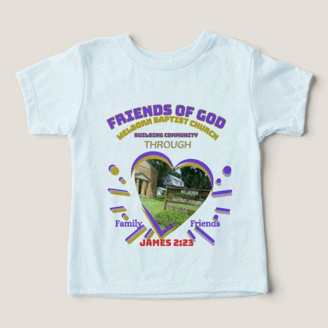 Camiseta Igreja Batista Welborn (Design frontal)