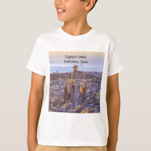 Camiseta Igreja Católica Sagrada Família, Barcelona, Espanh