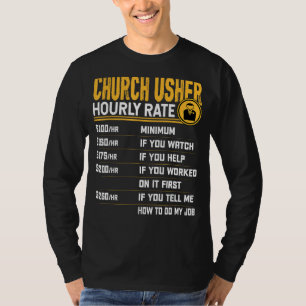 Camiseta Igreja Cristã Engraçada Por Hora