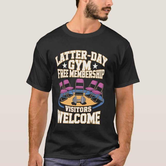 Camiseta Igreja Cristã Mórmon Missionários SJS (Frente)