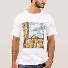 Camiseta Igreja da Arquitetura Gótica da Antiga Trindade