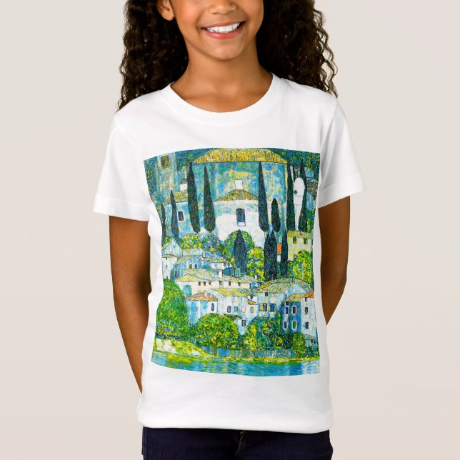 Camiseta Igreja de Cassone Gustav Klimt (Frente)