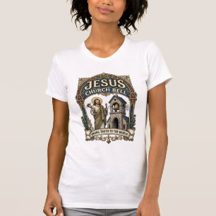 Camiseta Igreja de Jesus Sino Igreja de Jesus Sino Fé Crist