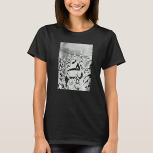 Camiseta Igreja de Stave na Neve Theodor Kittelsen