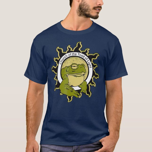 Camiseta Igreja do Toad do Deserto Sonorano Luz Bufo (Frente)