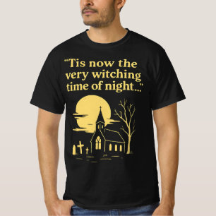 Camiseta Igreja Gothic do Dia das Bruxas Spooky