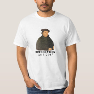 Camiseta Igreja luterana de Martin Luther da reforma 500th