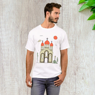 Camiseta Igreja Ortodoxa Russa Minimalista