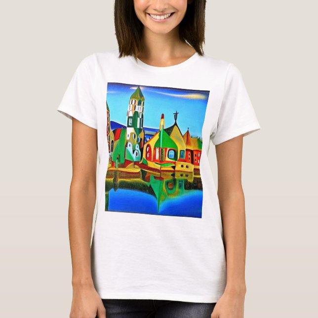 Camiseta Igreja pelo mar 2 (Frente)