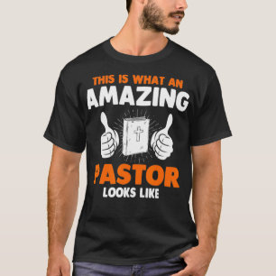 Camiseta Igreja Religiosa Pastor Mens